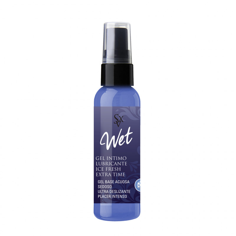 WET GEL LUBRICANTE ICE FRESH EXTRA TIME